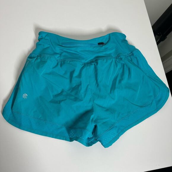 C9 by Champion Tempo Teal Knit Premium Running Shorts Size Small Athletic Gym - Picture 5 of 8